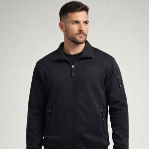 Herren Baumwoll Jersey Trainingsjacke