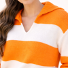 Orange / Weiß