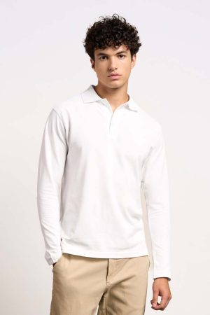 Men’s Heavy Polo Longsleeve